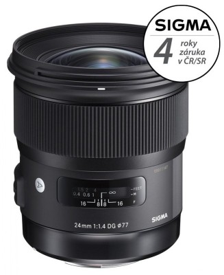 SIGMA 24 mm f/1,4 DG HSM Art Nikon